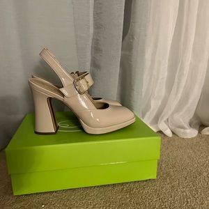 Sam Edelman Jildie Pumps: Nude, 8 and 1/2 US
